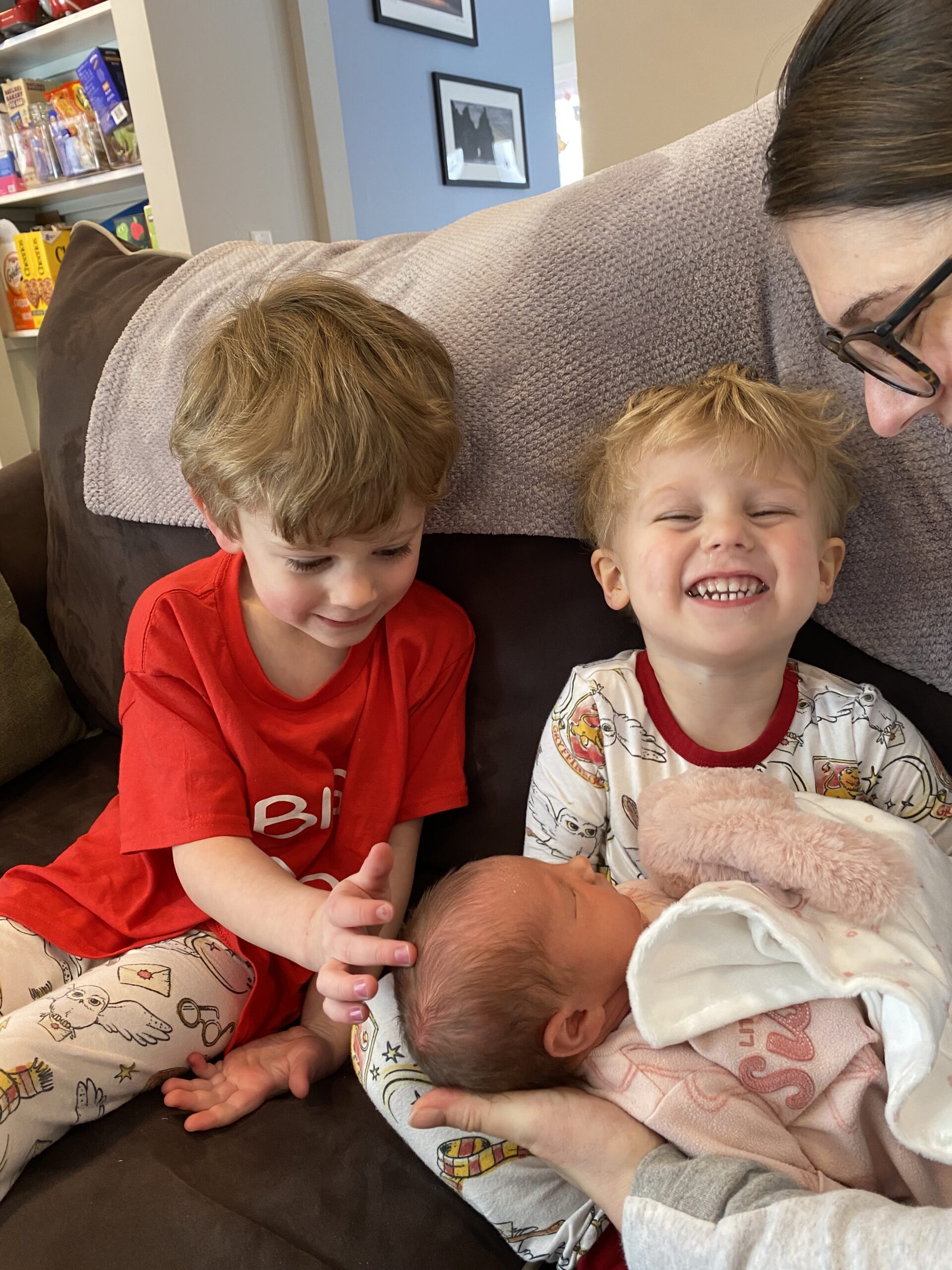 Dr. Silverstein with her children